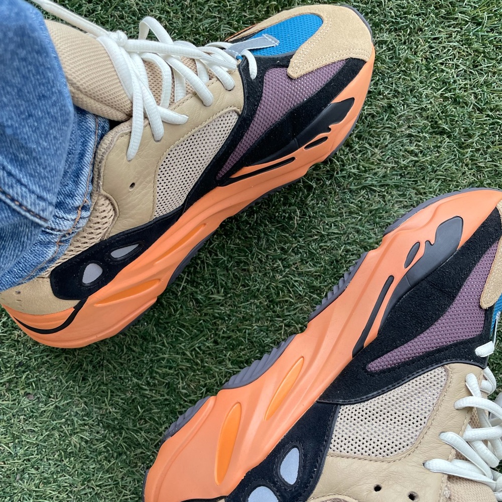 Yeezy 700 Enflame Amber tan orange